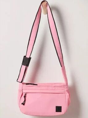 NWT Free People FP Movement Check It Crossbody Bag in Pink